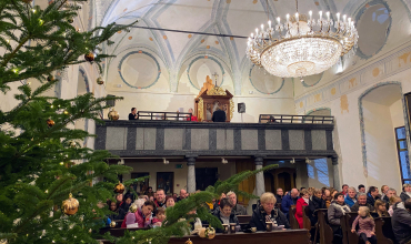 Vánoční zpívání v kapli