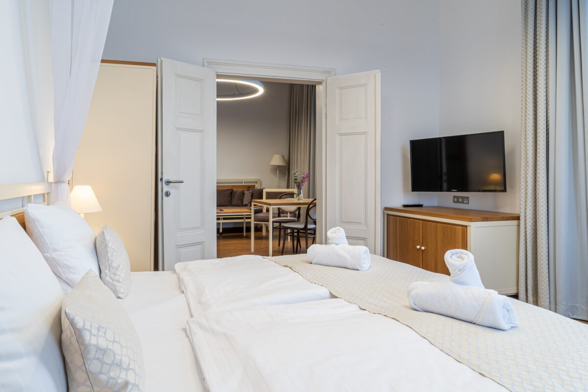 Čtyřlůžkové apartmá Deluxe