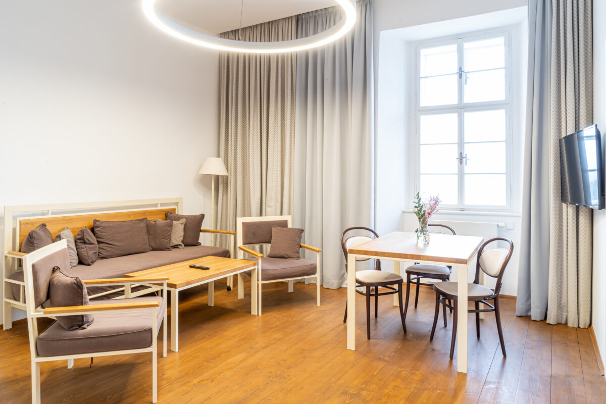 Čtyřlůžkové apartmá Deluxe